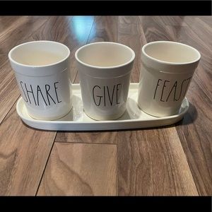 Rae dunn kitchen utensil holder (trio)